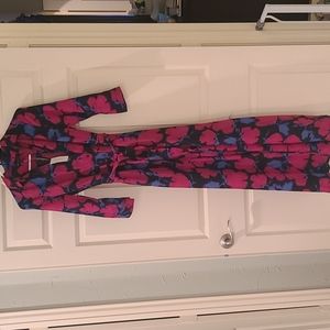 Vibrant Banana Republic Abstract Floral Maxi, Sz 2 NWT